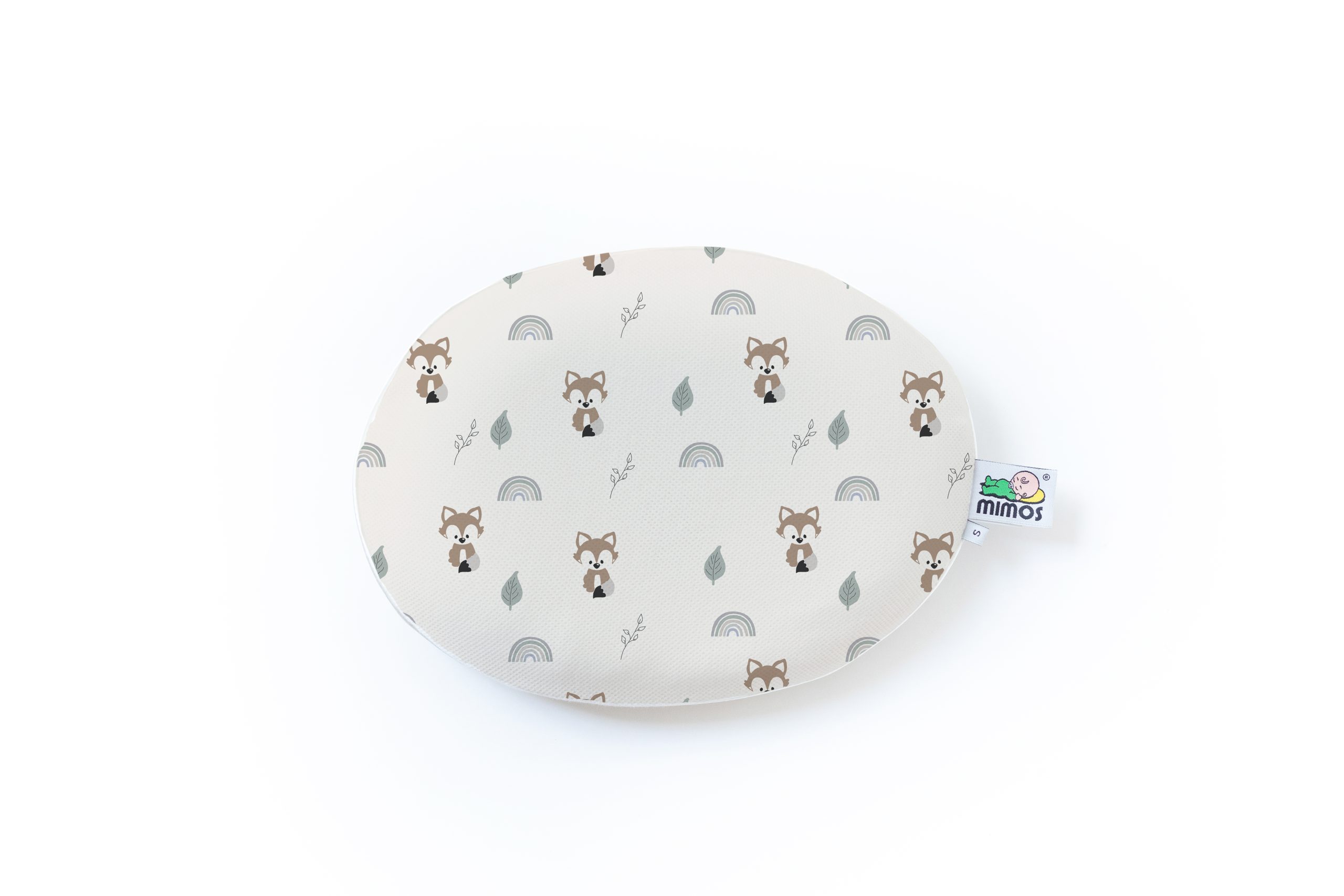 Funda Mimos colocada sobre el cojín