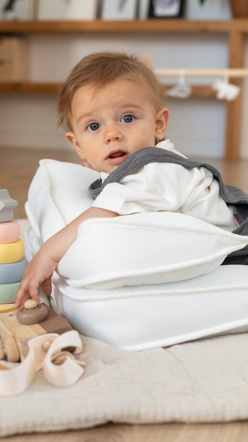 Tummy Time con Cojín Mimos